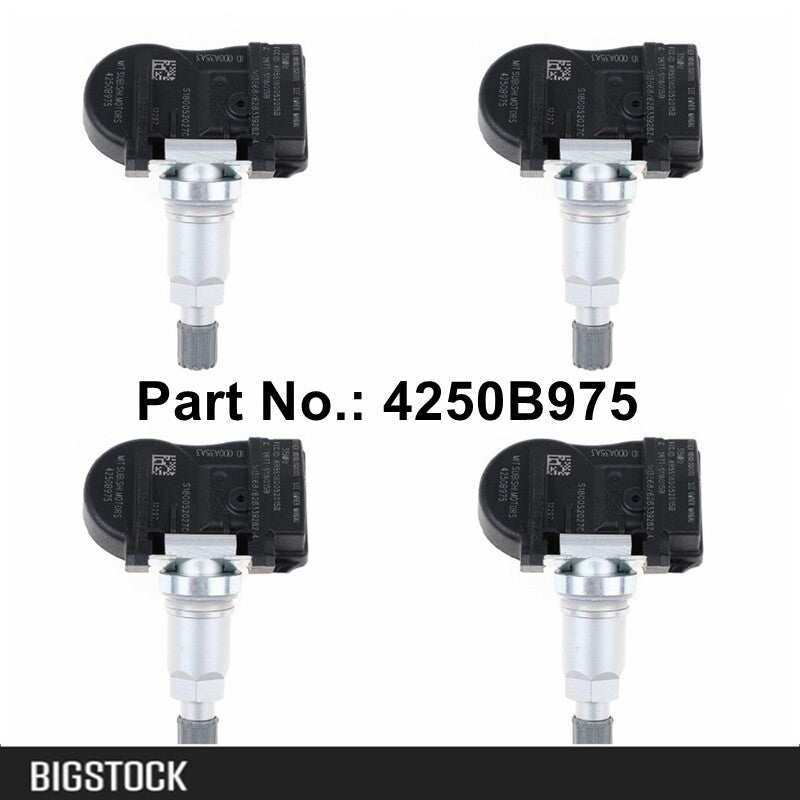 4PCS Car Tire Pressure Sensor 4250B975 TPMS 315Mhz Fit for Mitsubishi Outlander