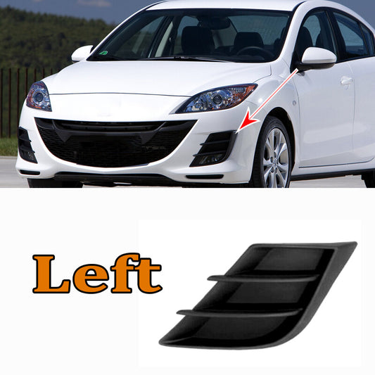 Left headlights Front Bumper Fog Light Cover for Mazda 3 2009-2013 M3 BL BK