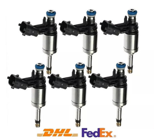 6Pcs Fuel Injector For 2011-2019 for Ford Flex Taurus for Lincoln MKT 3.5L V6 FJ1117