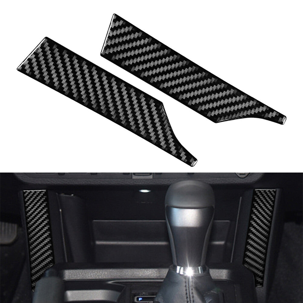 Central Console Storage Box Side Trim Cover for Toyota Tacoma 2015-22 Black LHD