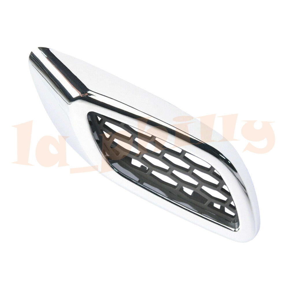 for Maserati Levante Front Left Side Lateral Chrome Fender Air Vent Trim Bright