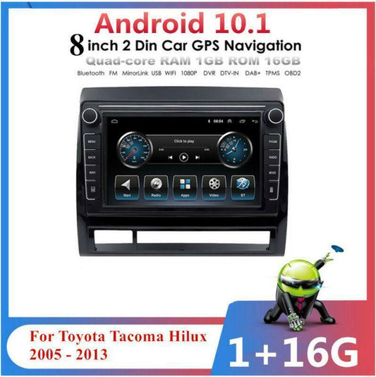 Fit For 05-13 for Toyota Tacoma Hilux LHD Android 10.1 Radio GPS Navi WIFI 3G 4G RDS