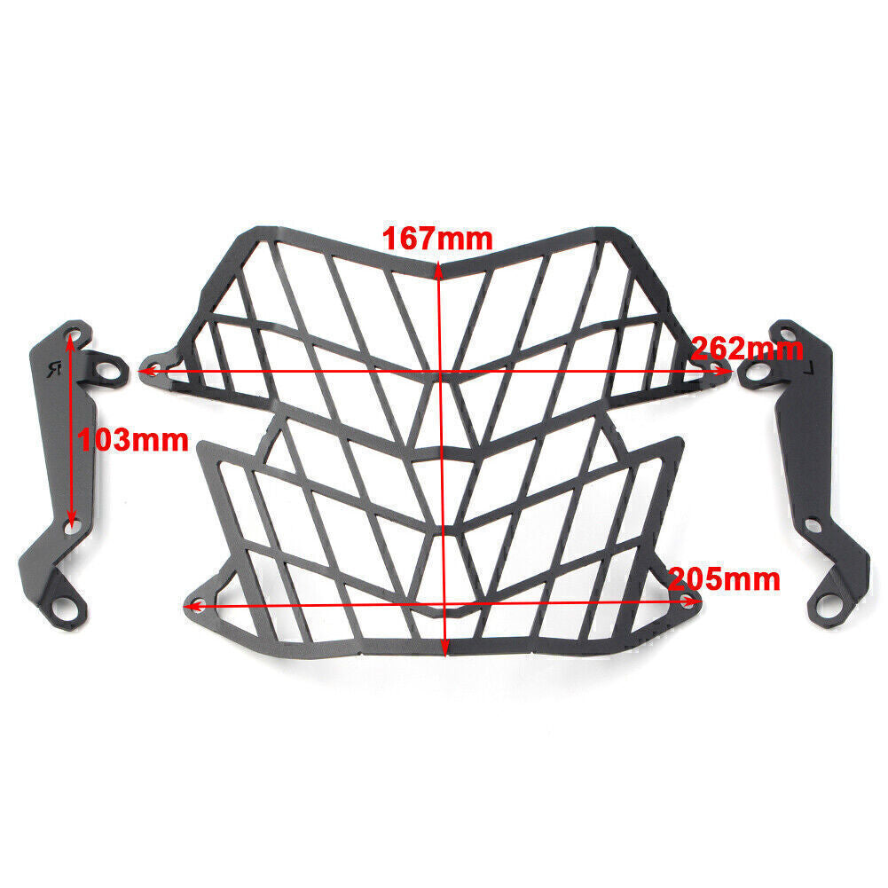 Fit for YAMAHA TENERE 700 T700 2019 2020 2021 Front Headlight Guard Cover Protector