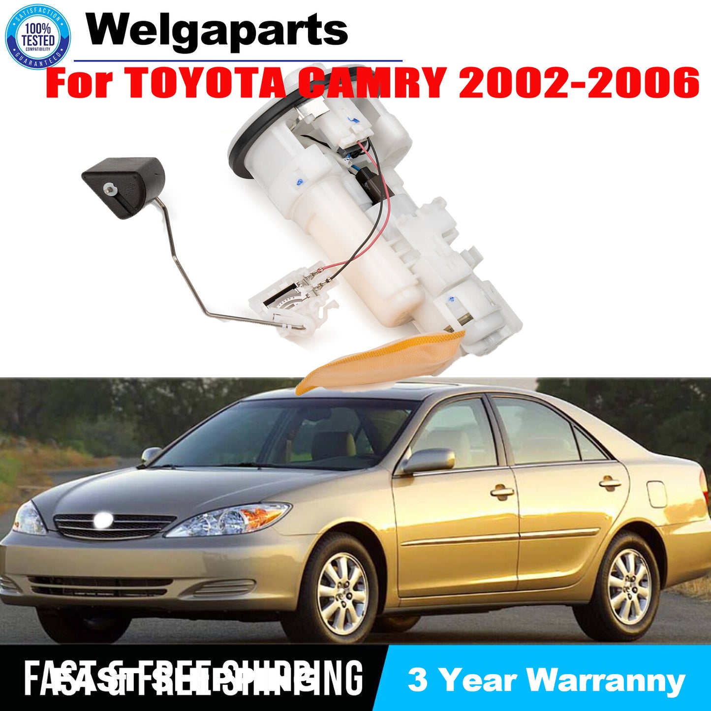 New Fuel Pump Module Assembly For 2002-06 for Toyota for Camry 2002-2004 for Toyota for Avalon