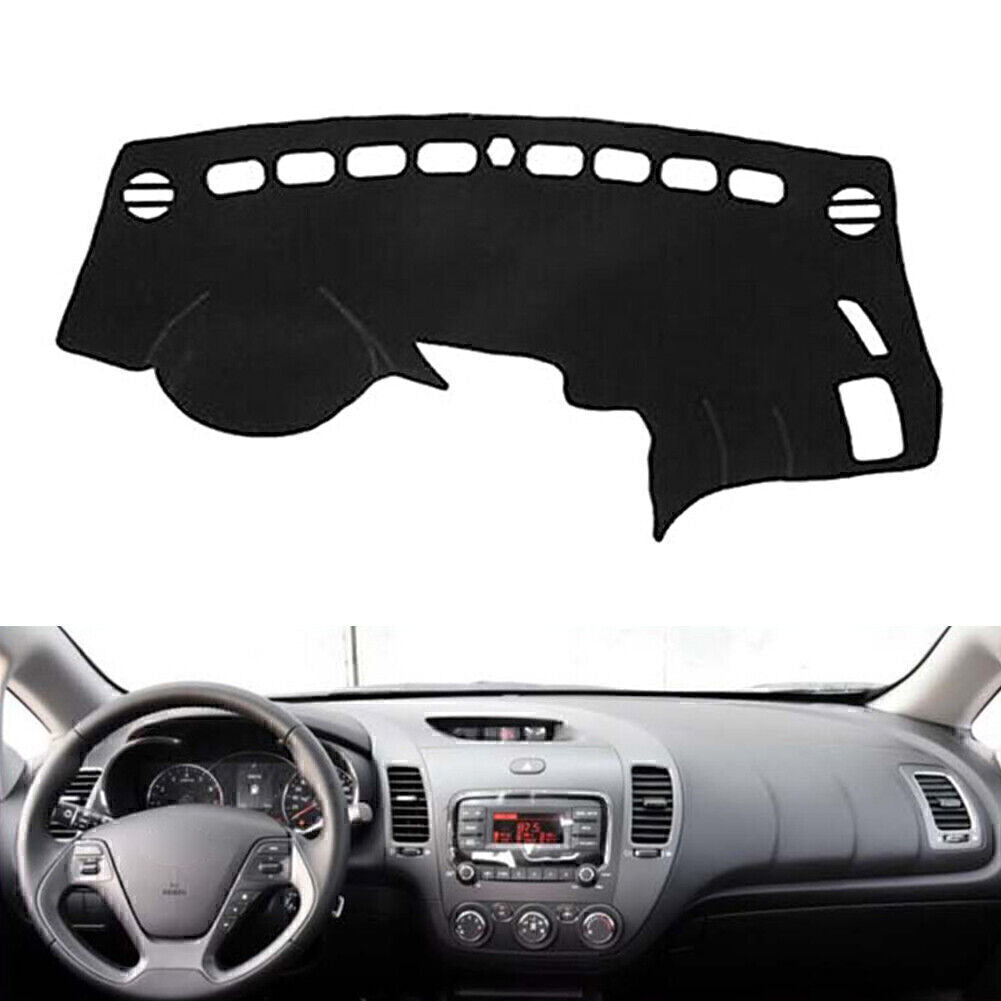 Non-slip Dashboard Cover Dashmat Dash Mat Pad Fit 2014-2017 for Kia Forte Cerato