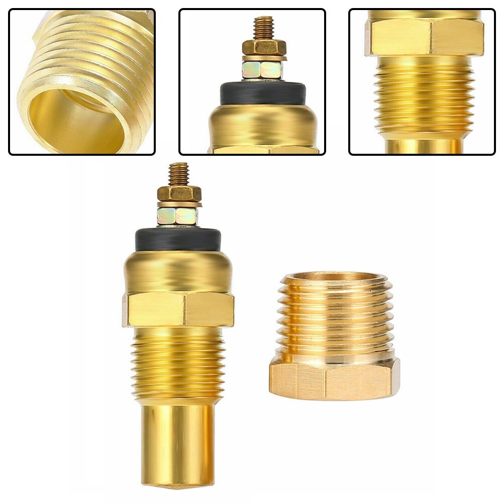 1pc Car Engine Cooling Electric Fan NPT 3/8 Thermostat Temperature Switch