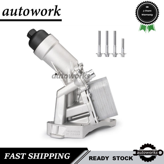 Engine Oil Filter Housing Fit for BMW 3 Series 2005 320i 11428593771 11428586673
