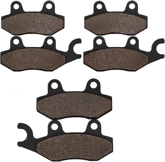 Front and Rear Brake Pads for YAMAHA XTZ750 XTZ 750 Super Tenere 750 1989 1990