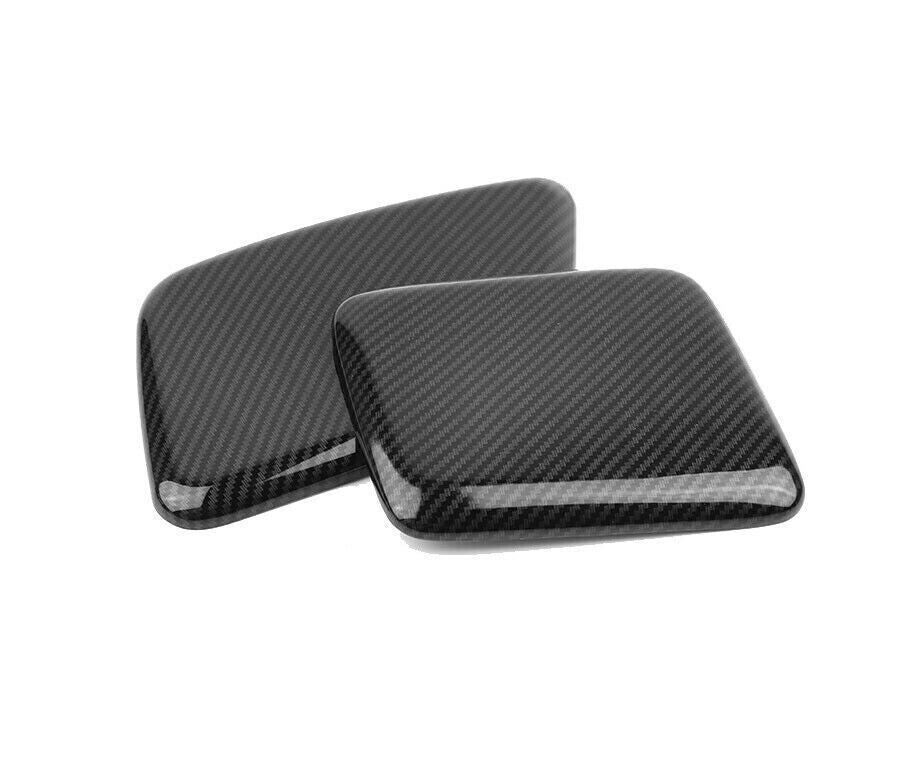 Gear Shift Both Side Cover Trim 2PCS for Honda CRV CR-V 2017-2022 Carbon Fiber
