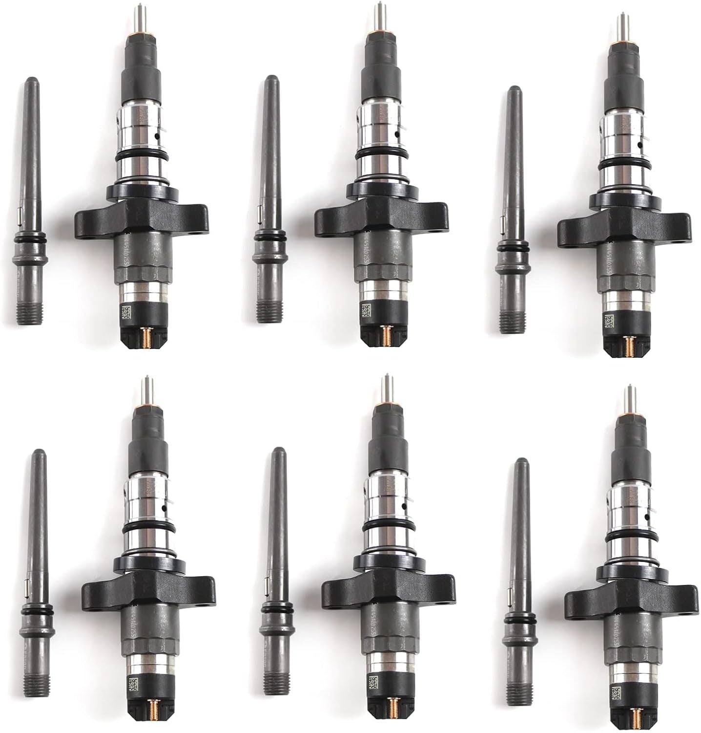 6X Fuel Injector 0986435503 for 2003-2004 for Dodge Pick-up for Ram 5.9L Engine