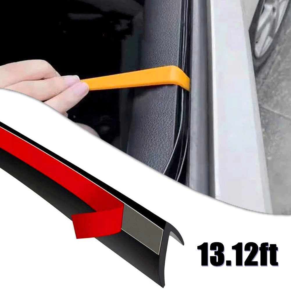 13ft for Lincoln V Shape Car Side Window Edge Moulding Rubber Door Seal Strip
