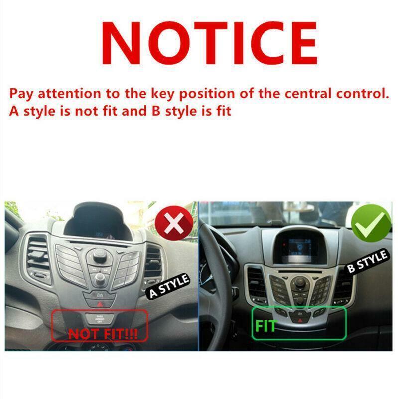 for Ford Fiesta 2009-2016 9.7 Android 10.1 Car Radio Stereo GPS Navi WiFi 2+32G