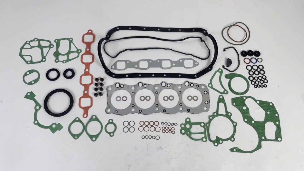 Full gasket kit - Metal 4FB1, new, durable for Isuzu diesel engines.