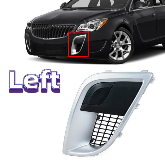 Front Bumper Fog Light Lamp Frame Lid Bezel Left for Buick Regal GS 2012-2017