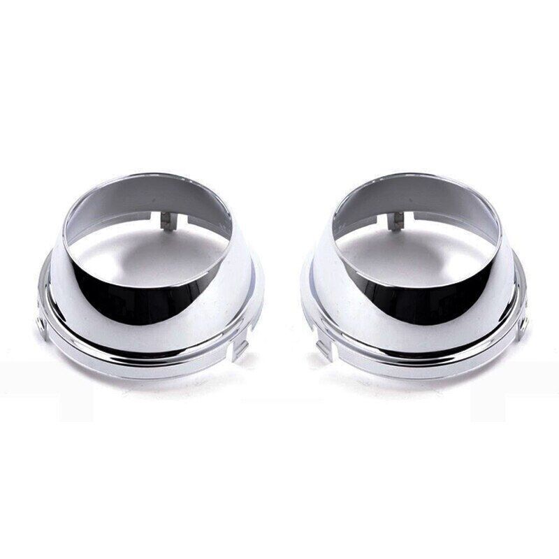 1 Pair Front Bumper Fog Light frame Fit for Mercedes Benz C63 AMG 2008-2011 2PCS