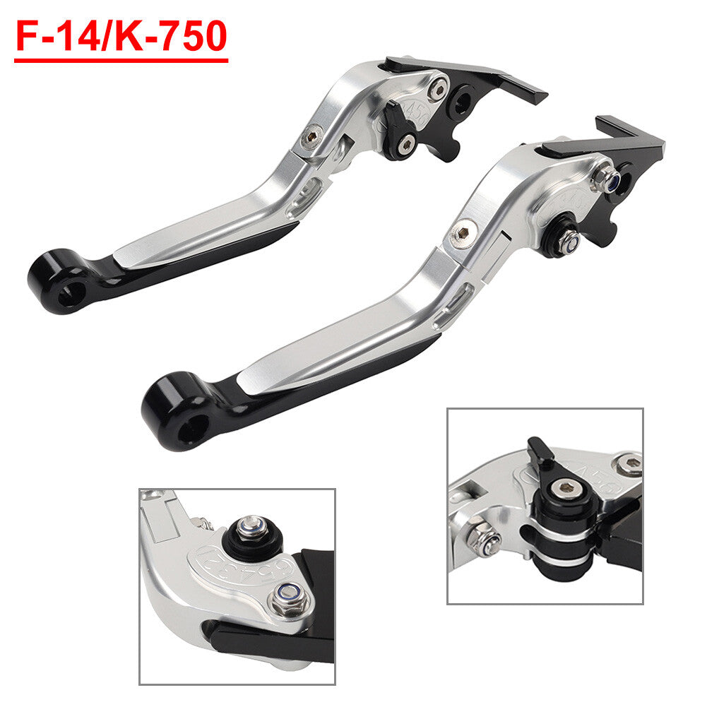 for Kawasaki Ninja650R ER6N ER6F Folding Extendable Brake Brake Clutch Levers