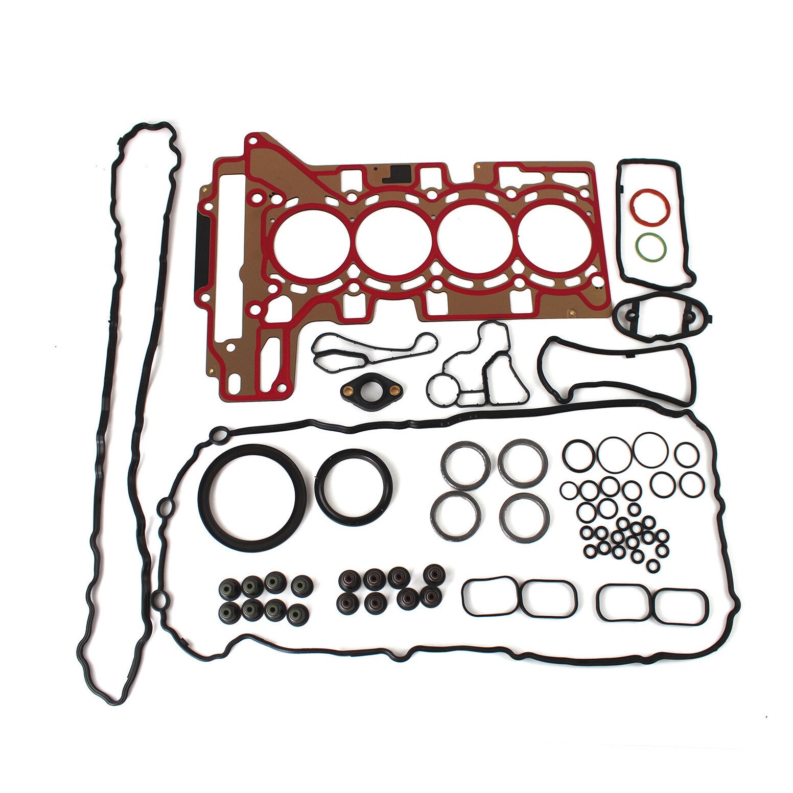 MLS Cylinder Head Gasket Screw Set w/ Cylinder Head Screws Replacement for BMW