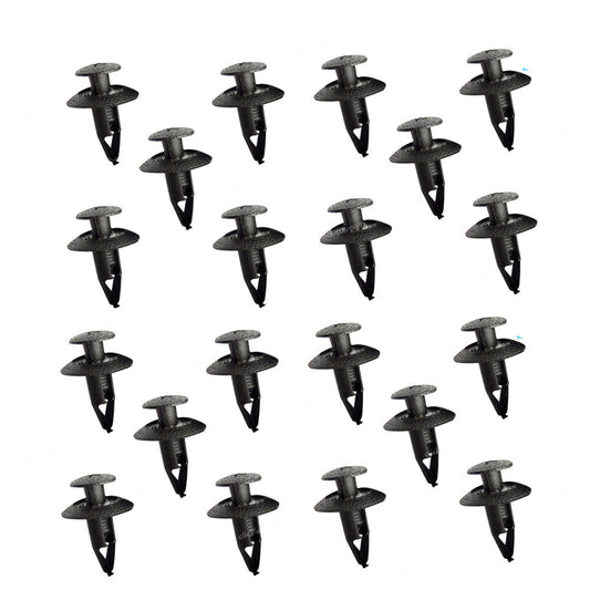 50Pcs Bumper Fascia Retainer Clip Black for Mitsubishi MB547806 300ZX 1990-On
