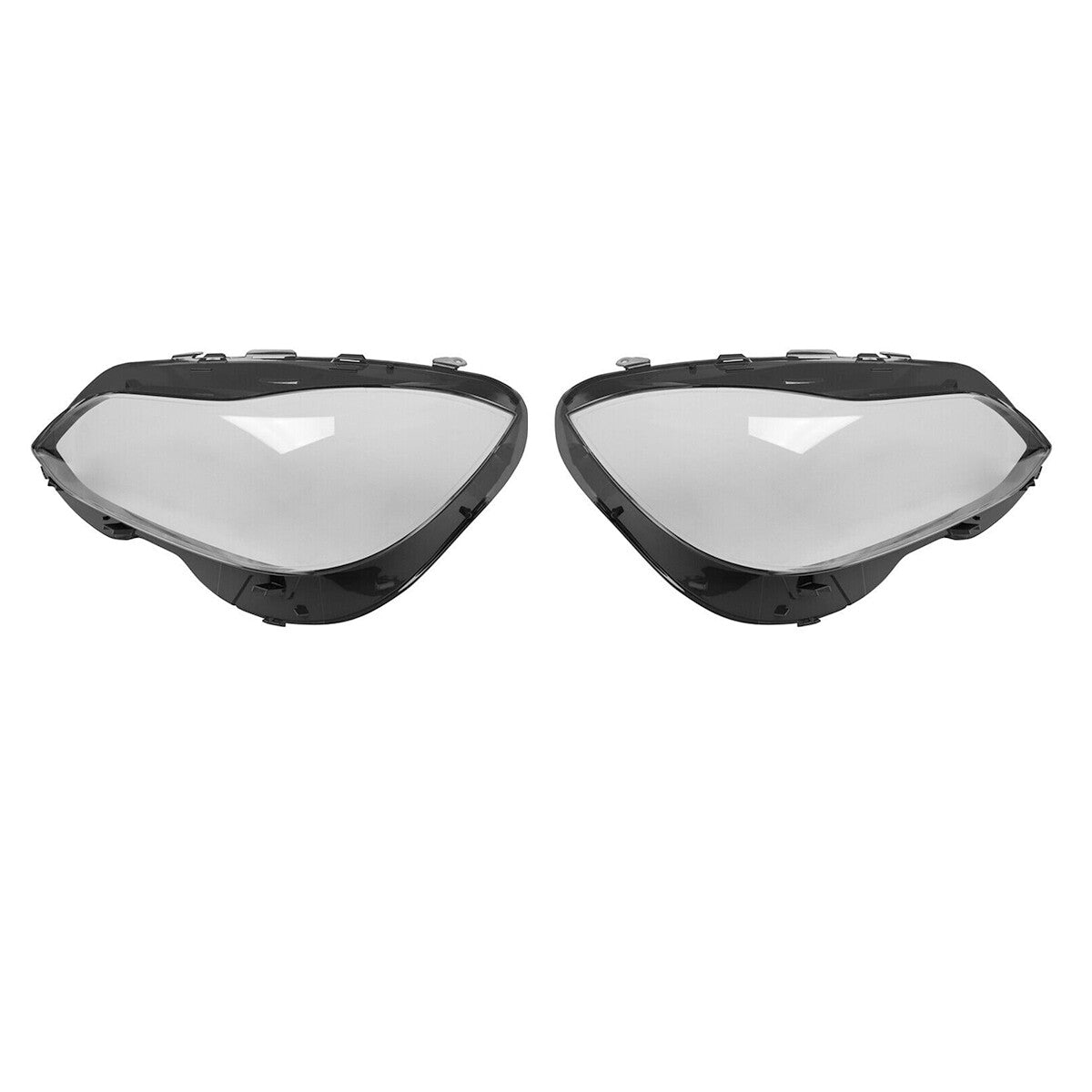 LH+RH Headlight Lens Protective Cover for Mercedes-Benz E-Class W212 (2014-2015)