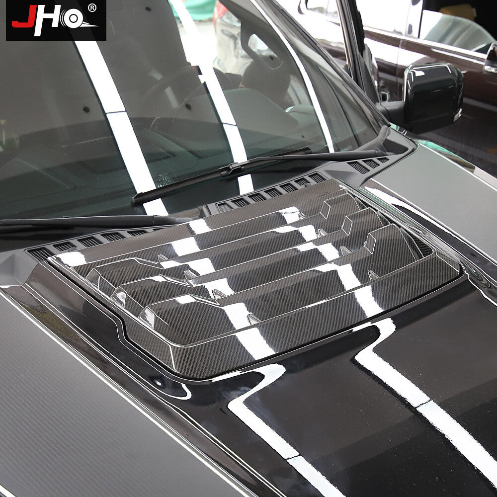 Real Carbon Fiber Front Engine Hood Panel Cover for Ford F150 2017-2020