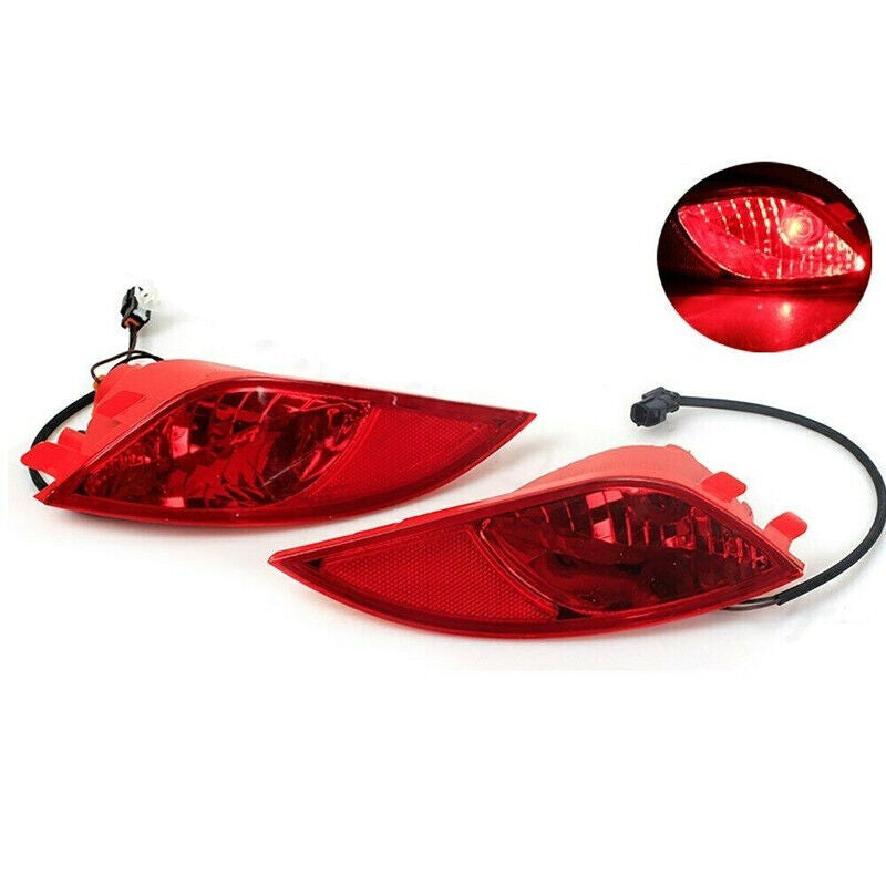 1Pair for Hyundai IX35 2010-15 2Pcs Rear Bumper Brake Light Tail Light Stop Lamp
