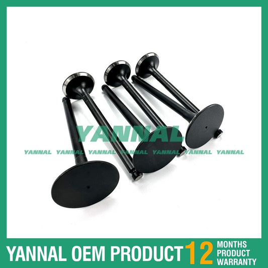 D750 Intake and Exhaust Valve Kit for Kubota B7001, B7100HSD, and B5200 Tractors