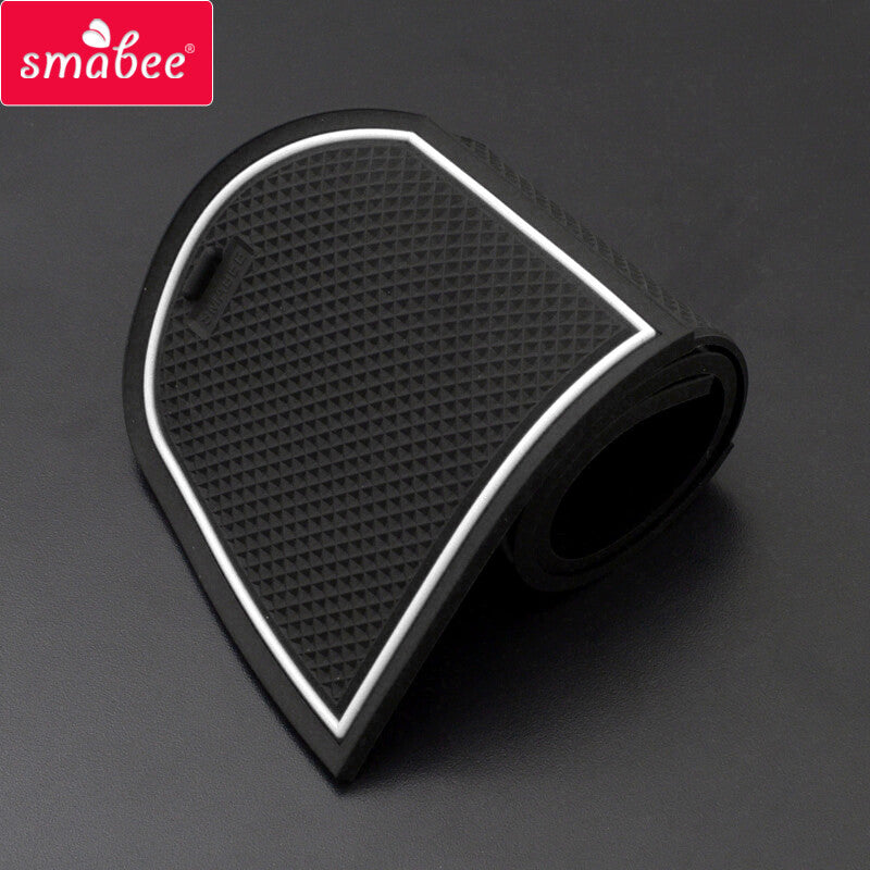 Gate Slot Cup Mat for Mitsubishi Outlander 2013 - 2019 3rd Accessories Door Pad
