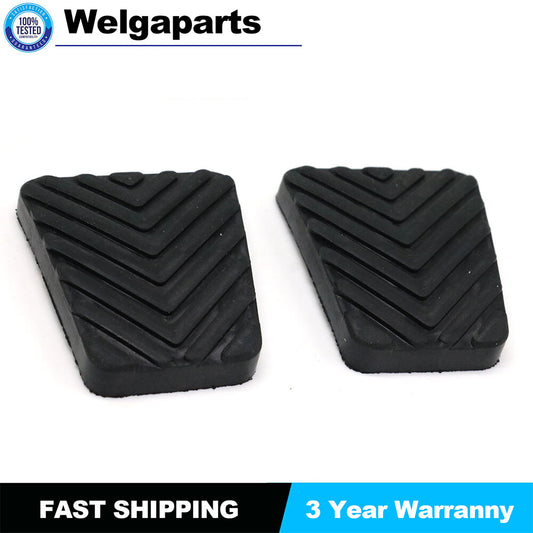 2x Rubber Clutch Brake Pedal Pad 32825-36000 Fit for Kia Forte Rio Sportage