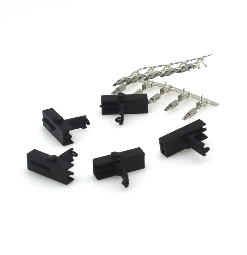 set of 5 2Pin Connector Plug terminals socket joint for VW for AUDI Various uses