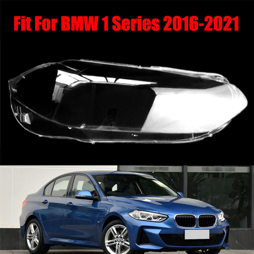 Fit for BMW 1 Series 2016-2021 Right Side Headlight Headlamp Clear Lens Cover
