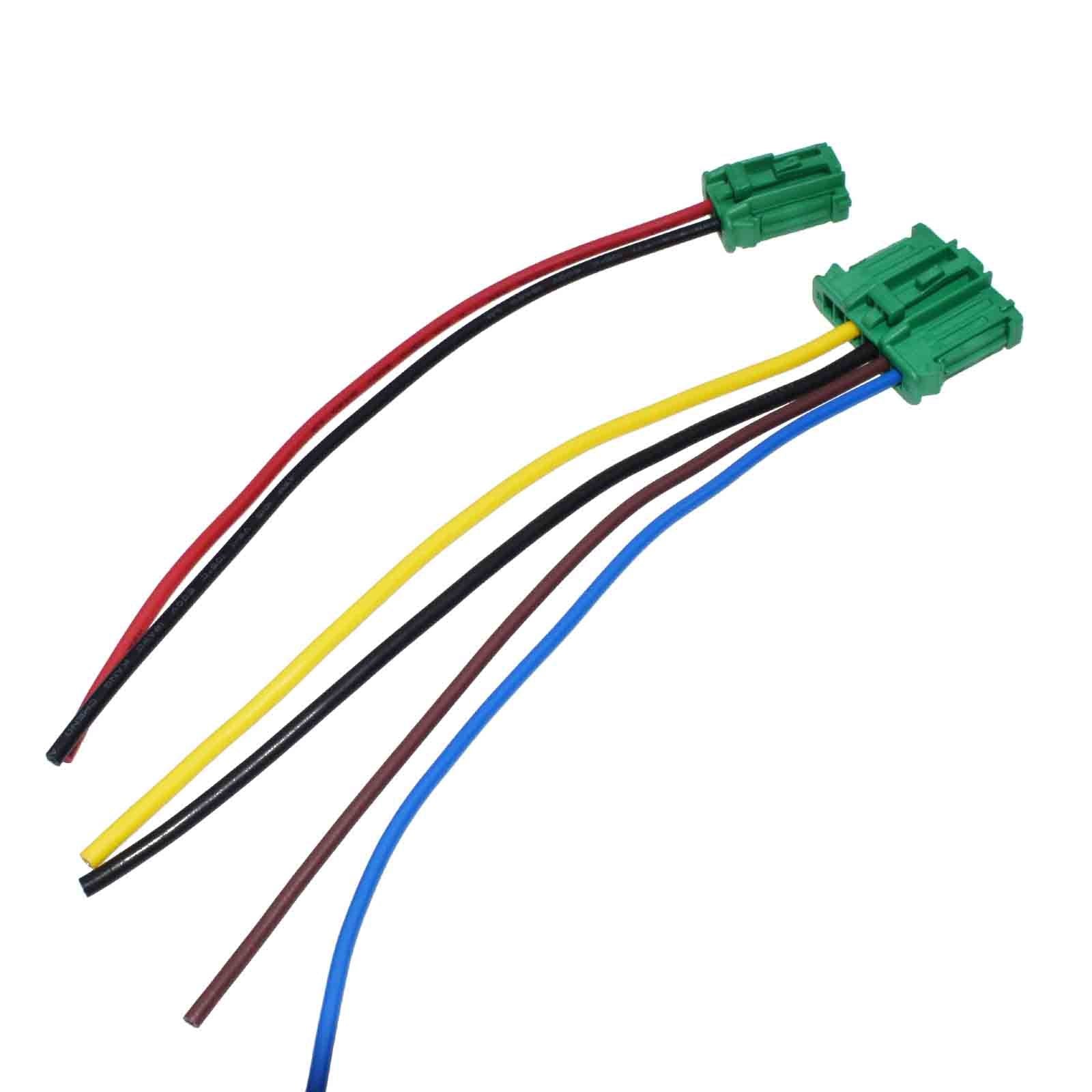 for Nissan for Citroen Peugeo 207 406 Heater Blower Resistor Plugs Wire Harness NEW
