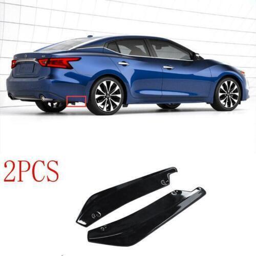 Fit for Nissan Maxima 2016-18 Gloss Black Rear Bumper Lip Splitter Spoiler Trim