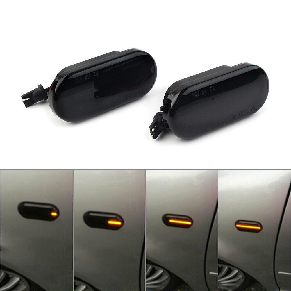 LED Side Marker Lights Amber Turn Signal Light for Volkswagen for VW for Bora for Golf 3 4