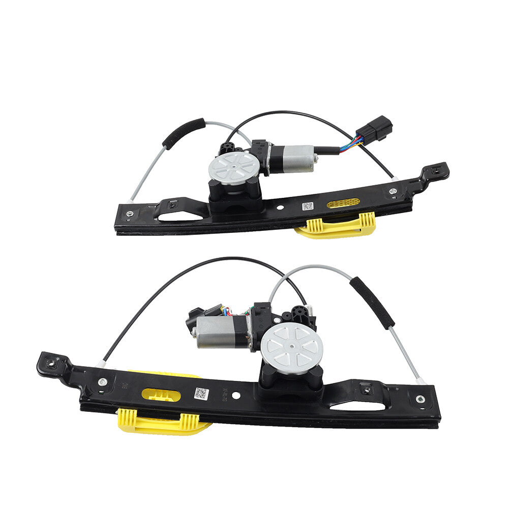 Power Window Regulator Assembly for Jaguar XF XFR XFR-S 2009-2015 Black pair