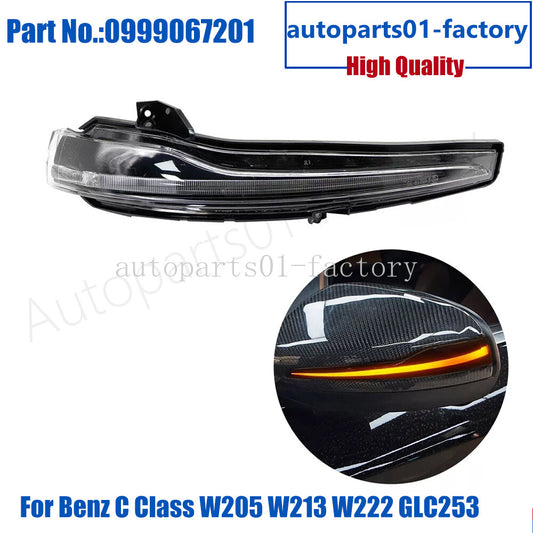 Right Mirror Turn Signal Light 0999067201 for Benz C Class W205 W213 W222 GLC253