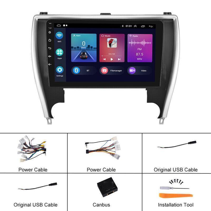 10.1Android 11 Fit For 2015-17 for Toyota for Camry Car FM Radio GPS Carplay 2+32G MP5