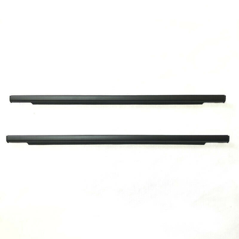 For FJ Cruiser 2007-2021 Black Car Quarter  Door Belt Moulding Set replace kit