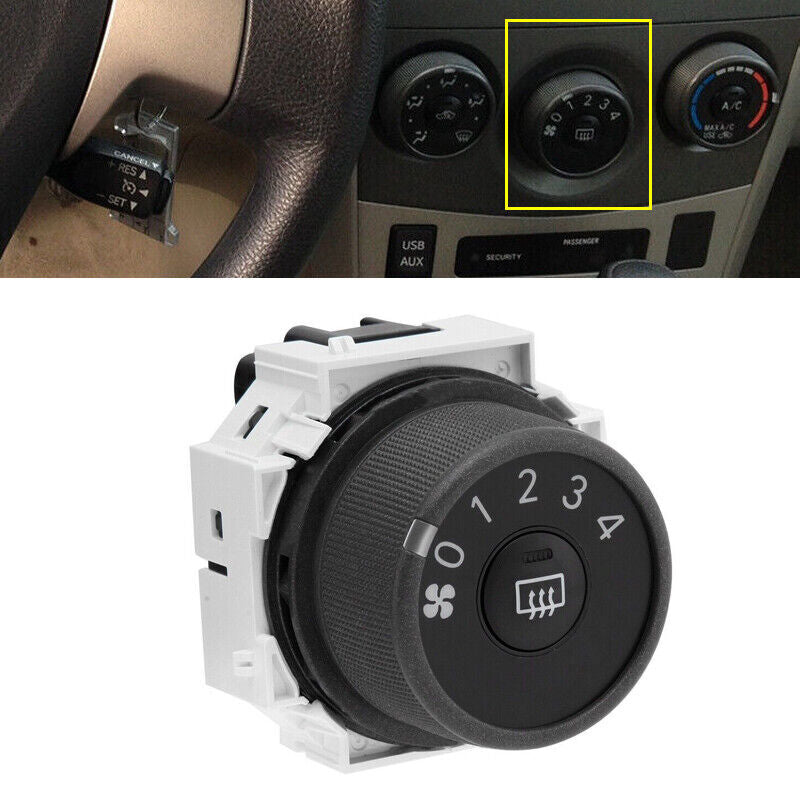 Blower A/C Fan Control Switch for Toyota for Corolla 2009-2013 Matrix 2009-2010