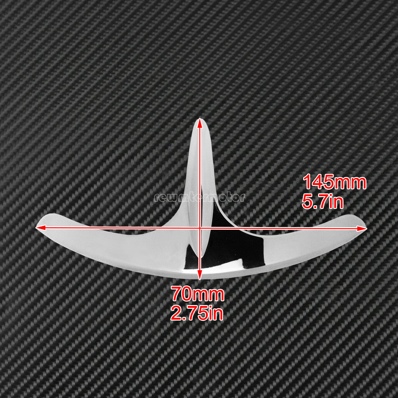 ABS Front Fender Tip Fairing Trim Fit For Goldwing GL1800 Audio 2001-2010 2011