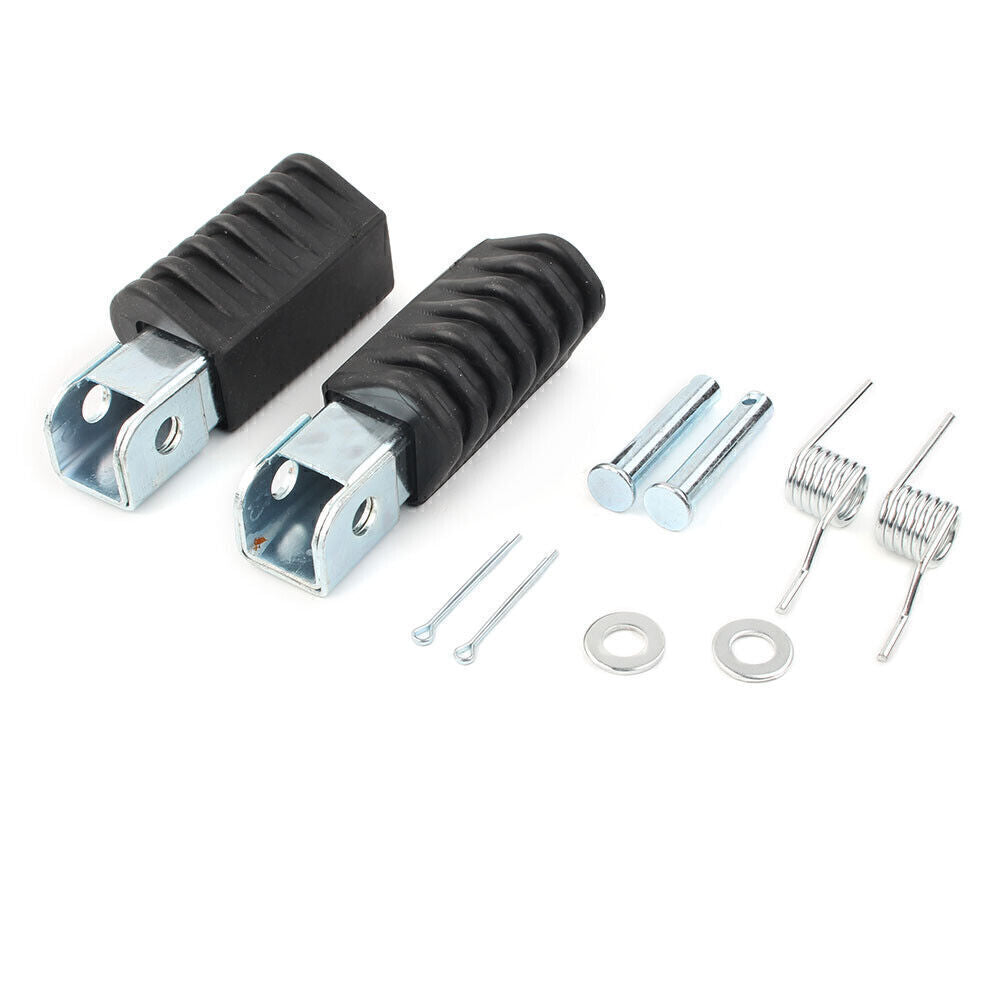Foot Pegs  Pedal Pads Footpegs for Yamaha PW 50 80 PW50 PW80 50 H FP17 1Pair