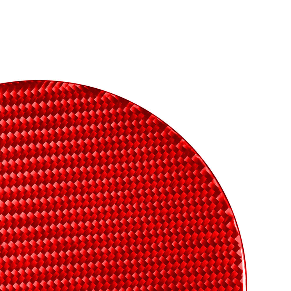 Kraftstofftank-Abdeckungsverkleidung f¨¹r for Toyota Tundra 2014¨C2021 Kohlefaser-rot