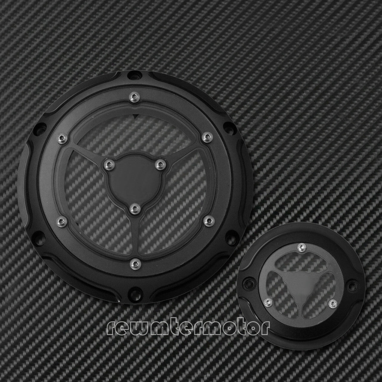 6 Holes Derby Cover Timing Timer Covers Fit for Harley Sportster 1200 883 04-21