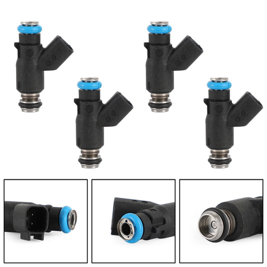4X Fuel Injectors 96487553 Fit for Chevrolet Aveo Aveo5 06-08 for Pontiac Wave Wave5 YU