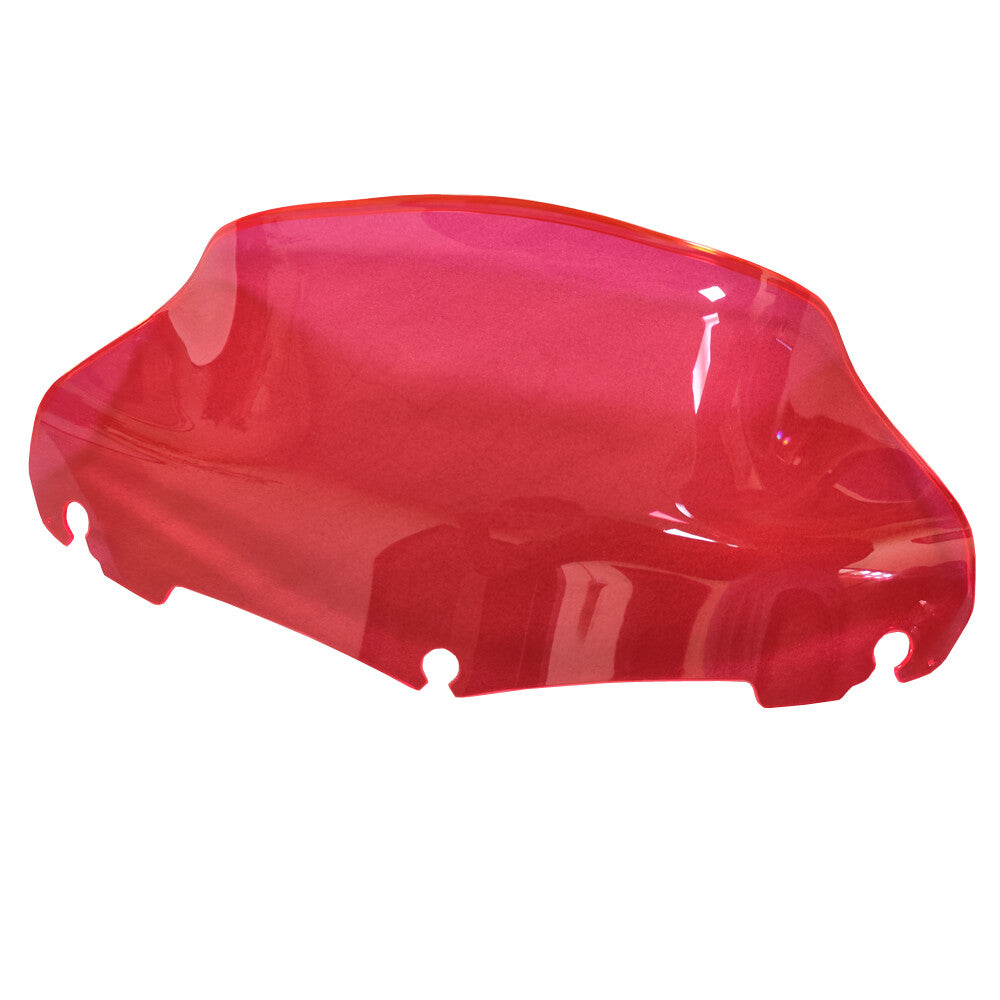 Red Windshield Windsreen Wave 9 for Harley Touring Electra Street Glide 14-23