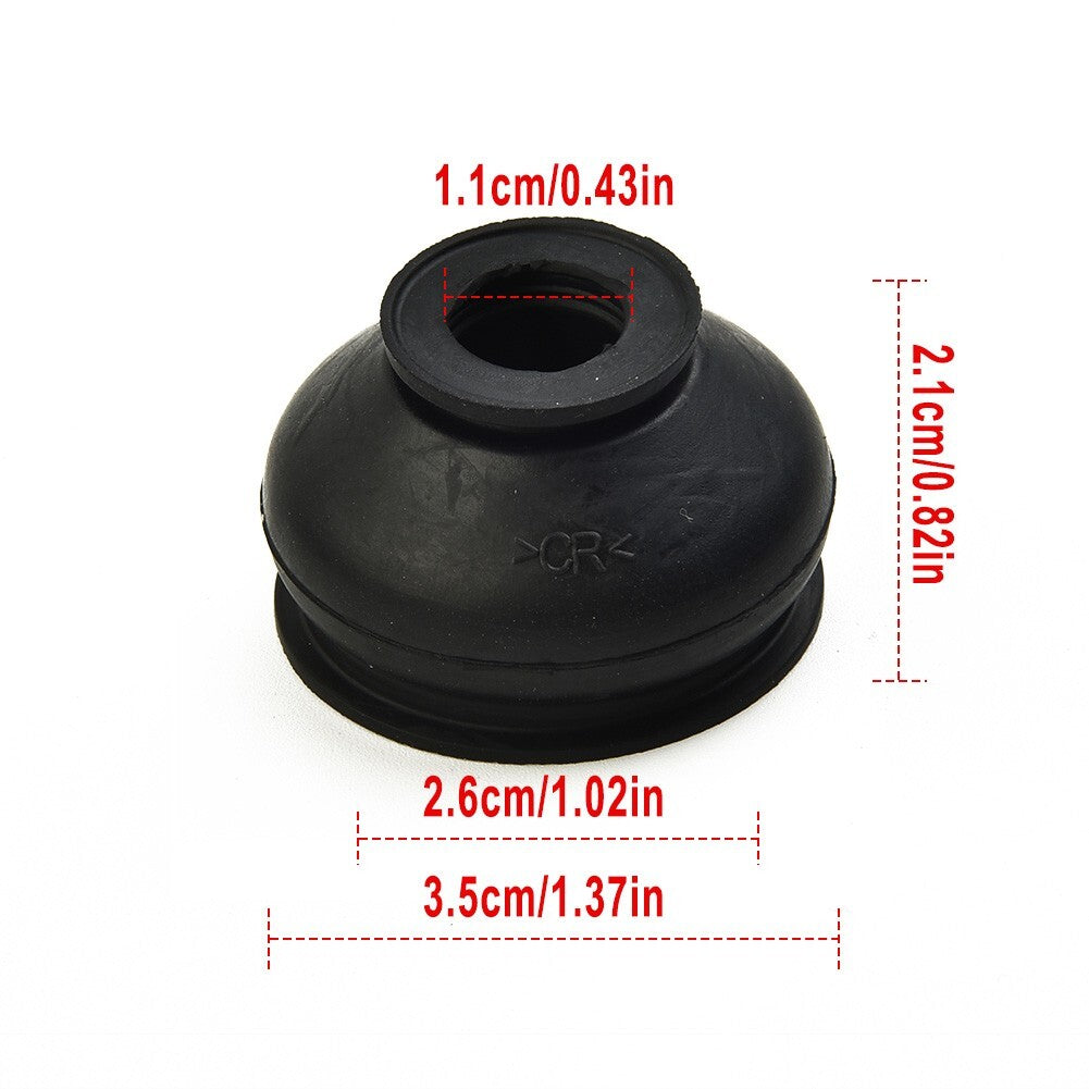 Ball Joints Dust Cover Dust Boot Gaiters Tie Rod End Black Car Maintenance