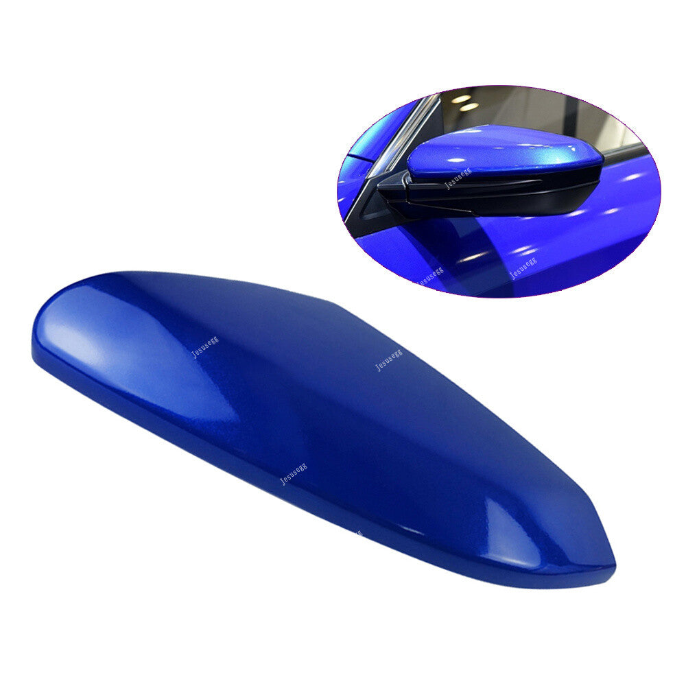 Left Mirror Cap Replacement Blue Front for Honda for Civic 2016 2017 2018 2019 2020