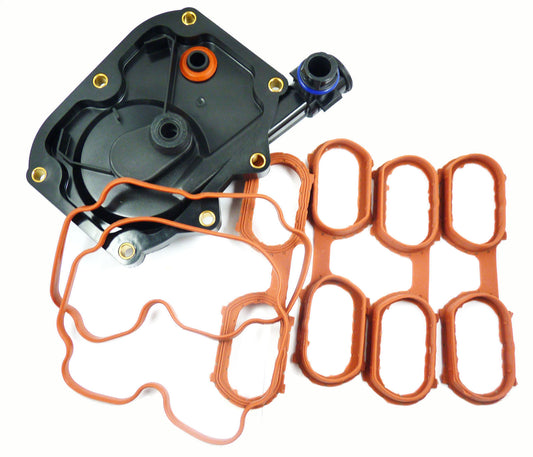 for BMW 540i 740i 840Ci 4.4L Intake Manifold Cover  Gasket Kit 11611729728 New