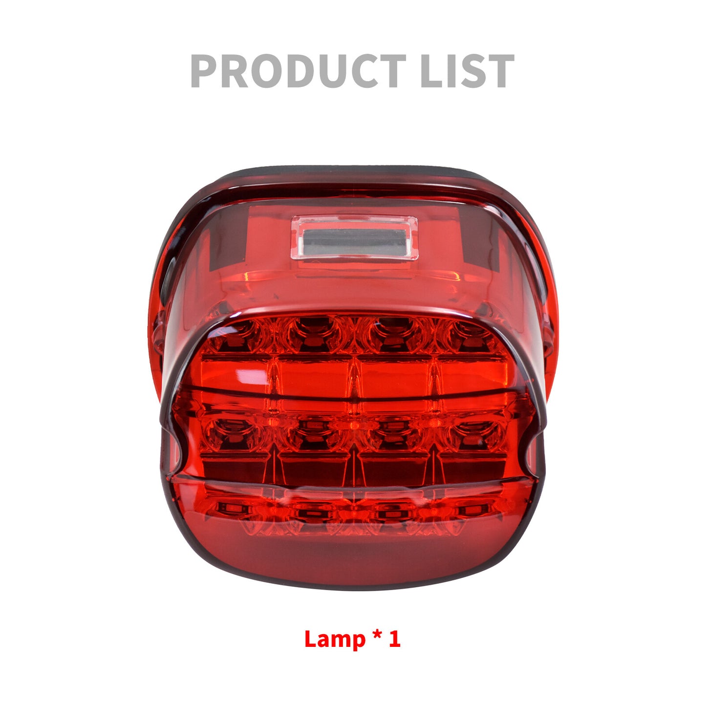 Red Running Brake LED Tail Light for Harley Touring Electra Road King Glide 99+